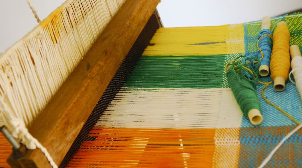 Tricolor handloom